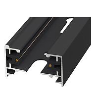 Шинопровод осветительный однофазный тип К Volpe UBX-Q121 KS2 BLACK 1м  картинка 